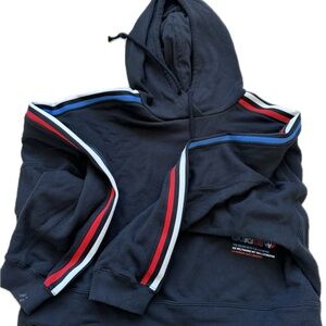 Adidas “The Brand With 3 Stripes” M cropped hoodie!